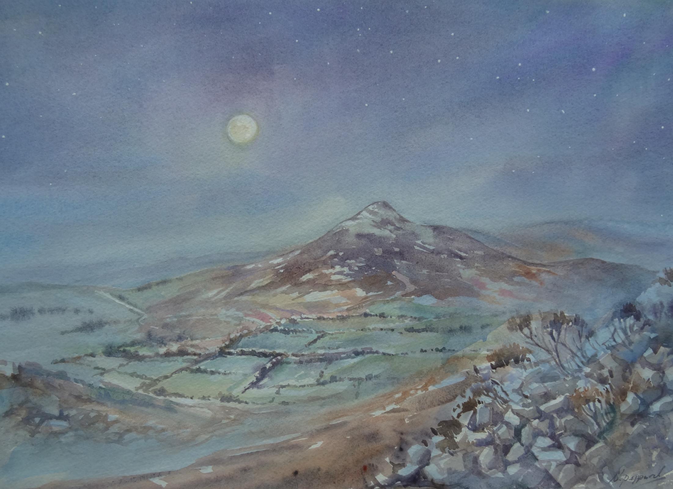 Full Moon over Sugarloaf 